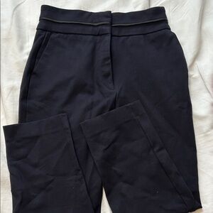 Sandro Women’s Navy cropped trousers